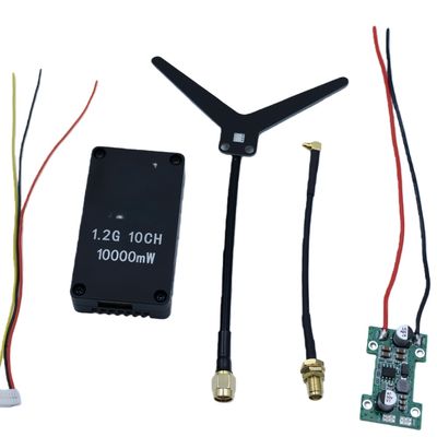 acheter Émetteur vidéo analogique pour drone 8-10W, 9 canaux, 1040-1400MHz, 1.2GHZ sans fil online manufacture