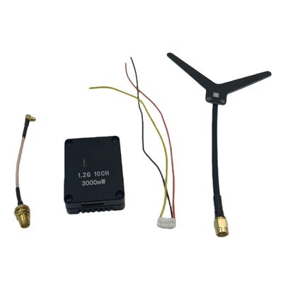 kaufen 1040MHz-1400MHz Videosignal-Sender 1,2 GHz 3W 4W 9 Kanal hohe Stabilität online manufacture