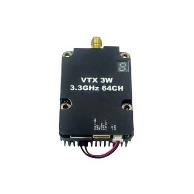comprar 3Módulo de transmisión de vídeo inalámbrico de salida de potencia variable de.3GHz 3W para drones online manufacture