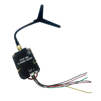 comprar VTX FPV de longo alcance 3.3GHz 5W oferecendo desempenho estável e faixa de frequência de 3060~3500MHz online manufacture