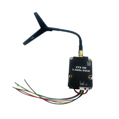 satın al Profesyonel 3.3GHz 5W FPV VTX, Ayarlanabilir Çıkış Gücü ve Geniş 3060–3500MHz Aralığı online manufacture