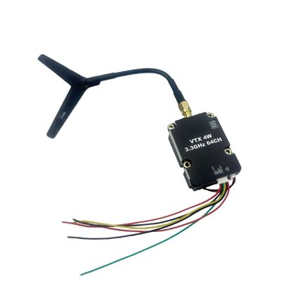 comprar Transmisor FPV VTX de 7-26V 64CH 3.3GHz (Pit/2W/4W) con IRC, SMA y JST-6Pin para drones de bricolaje online manufacture