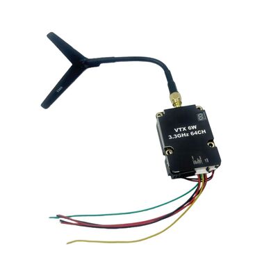 ซื้อ เครื่องส่งสัญญาณวิดีโอ FPV 3.3GHz 6W ระยะไกล มอบประสิทธิภาพที่เชื่อถือได้และครอบคลุมความถี่ 3060–3500MHz online manufacture