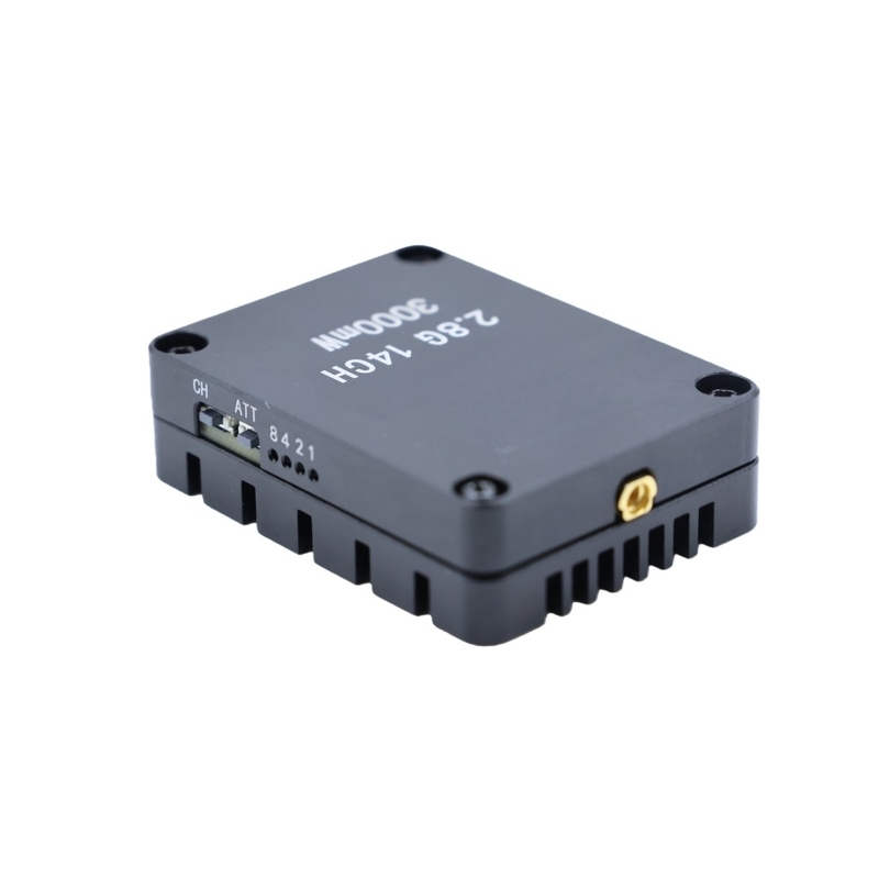 2.8GHz 3W 14CH FPV VTX for Drones