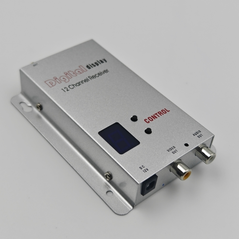 Recceiver Sturdy Long Range Fpv Receiver 1.2GHz Video Receiver With 12 Channels